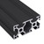 3060 Aluminum Extrusion T Slot 800mm Long Black 1 Pack, Extruded Aluminum Profile 30 Series European Standard Anodized Linear Rail for 3D Printer Parts and CNC DIY 30 x 60 31.5" 1Pcs (Kwweeoo)