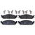 TRW Pro TRM1376 Disc Brake Pad Set For Ford Taurus 2010-2011, Front, And Other Applications