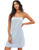 Billabong Women's Straight Round Woven Mini Sundress Dress, Sweet Blue, Large