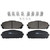 TRW Pro TRC1709 Disc Brake Pad Set For Jeep Cherokee 2014-2015, Front