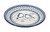 Blue Rose Polish Pottery Bluebird Dessert Plate