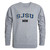 W Republic SJSU San Jose State University Spartans Mom Fleece Crewneck Pullover Sweatshirt Heather Grey Medium