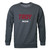 W Republic Troy University Trojans Mom Fleece Crewneck Pullover Sweatshirt Heather Charcoal XX-Large