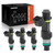 A-Premium Fuel Injectors Compatible with Nissan Sentra 2007-2012, Versa 2007-2012, NV200 2013-2017, Cube 2009-2014, 1.8L 2.0L 4-PC Set