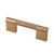 Alzassbg 10 Pack Champagne Bronze Cabinet Pulls, 3 Inch(76mm) Hole Centers Knurled Cabinet Handles Kitchen Hardware Drawer Handle Pull AL3103TGP