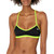 TYR Sandblasted Mojave Tieback Top, Black, Medium