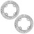 Caltric 2 Front Brake Disc Rotor Compatible with Polaris Ranger Xp 1000 2017-2018