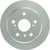 BOSCH 50011226 QuietCast Premium Disc Brake Rotor - Compatible With Select Lexus ES300; Toyota Camry, Solara; REAR - Single