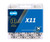 KMC X11 11 Speed Chain (Packaging May Vary), Silver/Black, 118 Link