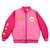 Nintendo Super Mario Bomber Jacket for Girls, Mario and Luigi Bomber Jacket (Peach Pink, Size 10/12) Nintendo Super Mario Bomber Jacket for Girls, Mario and Luigi Bomber Jacket (Peach Pink, Size 10/12)
