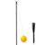 Tetherball Set with Base - Heavy Duty Tetherball Set Ball and Rope and Pole 9FT - Portable Tether Ball Set for Kids Dogs Backyard