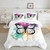CVHOUSE Butterfly Bedding Set,Butterfly Comforter Twin,Butterfly Comforter Set for Girls Kids Teens,Butterflies Quilt Set with 1 Comforter and 2 Pillow Cases- 3 Piece