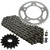 Caltric Black Drive Chain And Sprocket Kit Compatible with Honda Vt750C Shadow Ace 750 1998-2003
