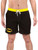 DC Comics Mens Batman Swimming Trunks Black Size Small