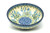 Polish Pottery Bowl -Contemporary Salad - Blue Bells