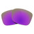 Revant Replacement Lenses Compatible With Spy Optic Discord, Polarized, Plasma Purple MirrorShield
