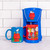 Uncanny Brands Peanuts Single Cup Coffee Maker Gift Set with 2 Mugs