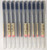 MUJI Gel Ink Ballpoint Pens 0.7mm Blue-black 10pcs