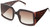 TAHARI TH810 Oversized 100% UV Protective Women's Square Sunglasses. Elegant Gifts for Her, 60 mm, Dark Tortoise