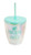 Slant Collections Women's Unicorn Water Tumbler, Blue, One Size