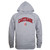 W Republic Carthage Firebirds Campus Pullover Sweatshirt Hoodie - Heather Grey, Small