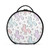 Augenstern Travel Makeup Bag Cosmetic Bag Colorful-unicorn-white-pattern Girl Portable Organizer Makeup Train Case Women Toiletry Bag