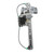 A-Premium Power Window Regulator with Motor Compatible with Cadillac DeVille 2000-2001 Rear Left Driver Side
