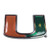 University of Miami METAL Auto Emblem (with colors)