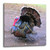 3dRose LLC Wild Turkey Wall Clock, 10 by 10-Inch