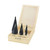 4-32MM HSS Cobalt Step Drills Nitrogen High Speed Steel Spiral for Metal Cone Drill Bit Set Triangle Shank Hole Cutter,with tool box