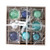 kat + annie 9 Count Shades of Blue Ornament
