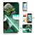 ( For iPhone 8 Plus / 7 Plus ) Flip Wallet Case Cover and Screen Protector Bundle A8575 Starwars Yoda