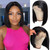 MIAORUN Wigs for Black Women Human Hair Short Straight Bob Wig Human Hair 13X4 HD Lace Front Wigs Human Hair Brazilian Glueless Wigs Human Hair Pre Plucked 150% Density 8 Inch Natural Color