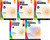 Carson Dellosa Spectrum Grade 5 5-book Set (Reading, Writing, Word Problems, Geometry, Extending Fractions)