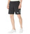 adidas Men's Standard Own The Run Shorts, Black/Reflective Silver, XX-Large