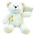 First Communion Super Soft Plush Teddy Bear with Embroidereed Chalice 7 Inches