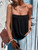 Womens Tops Solid Off The Shoulder Top (Color : Black, Size : Small)