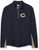 OTS NFL Chicago Bears Men's Poly Fleece 1/4-Zip Pullover, Logo, Small