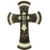 LL Home 12492 Layered Black White Cross