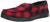 DC Men's Villain 2 Casual Slip On Skate Shoe Slipper, Black Buffalo Plaid, 8 D M US