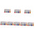 EXCEART 192 Rolls Christmas Washi Tape Christmas Stickers Scrapbook Tape Scrapbook Embellishments Decorative Paper Tapes Homemade Stickers Christmas Card Decorations Scrapbooking Tapes