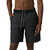 prAna Men's Standard Peak to Creek Short, Charcoal Heather, Medium