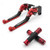 FXCNC CNC Aluminum Folding Extendable Adjustable Brake Clutch Levers compatible with CBR954RR 2002-2003, CBR600RR 2003-2006