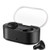 Bluetooth Earbuds,True Wireless Earbuds Bluetooth V5.0 Headphones HD Stereo Sound TWS in-Ear Headset with Charging Case, Built-in Microphone(Black)