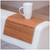 Wood Sofa arm Tray Protectors armrest Table Sofa Table Coaster Sofa Tray, tv Tray (Cherry)