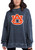 chicka-d NCAA Auburn Tigers Womens Campus Pullover, Ink, Medium (449_TC_PL)