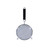 Thunder Group 8" stainless steel strainer, black plastic handle, SINGLE/MIDIUM, comes in EACH