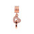 Pandora Unique Temperament Mmingyu 925 SilverFit Bracelet Sterling Silver Protective Hamsa Hand Dangle Charm Metal Bead for Jewelry Making