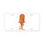 Truly Teague Aluminum License Plate Basketball Ice Cream Cone