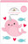 Doodlebug Doodle-Pops 3D Stickers-Whale Hello -DP7509